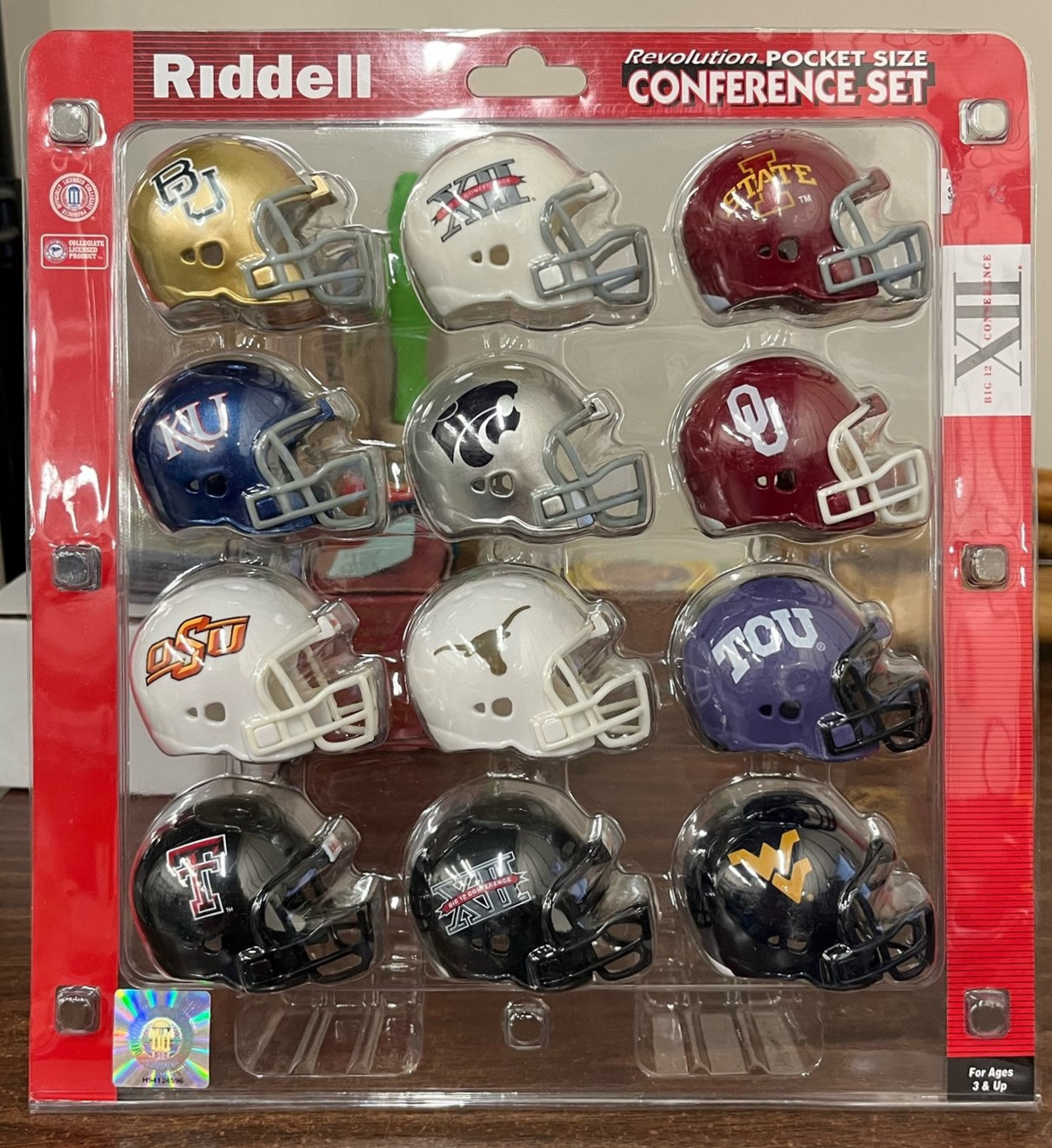 NFL Riddell Pocket Pros NFC Western Division 1998 #5 Mini Helmets Set New  In Pack - GoodNReadyToGo