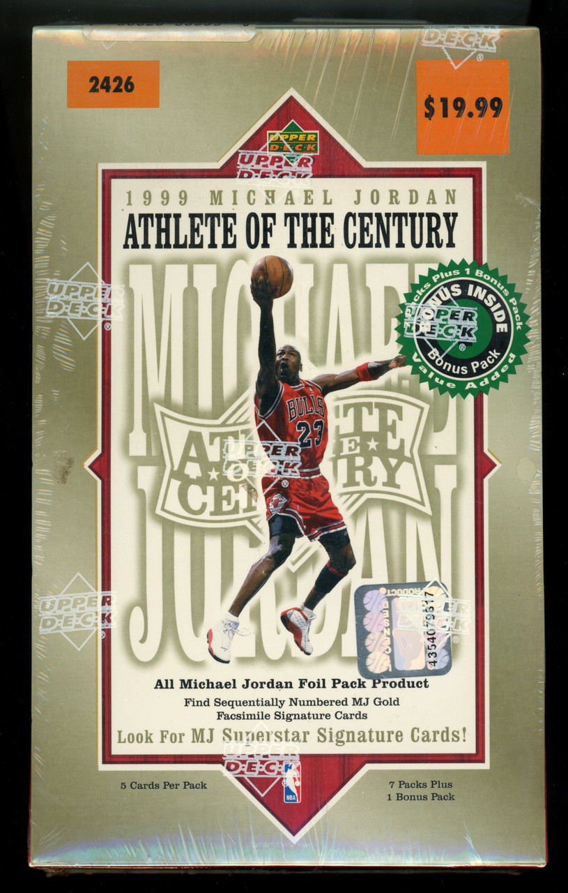 1999 Upper Deck Michael Jordan Athlete of the Century Box Factory