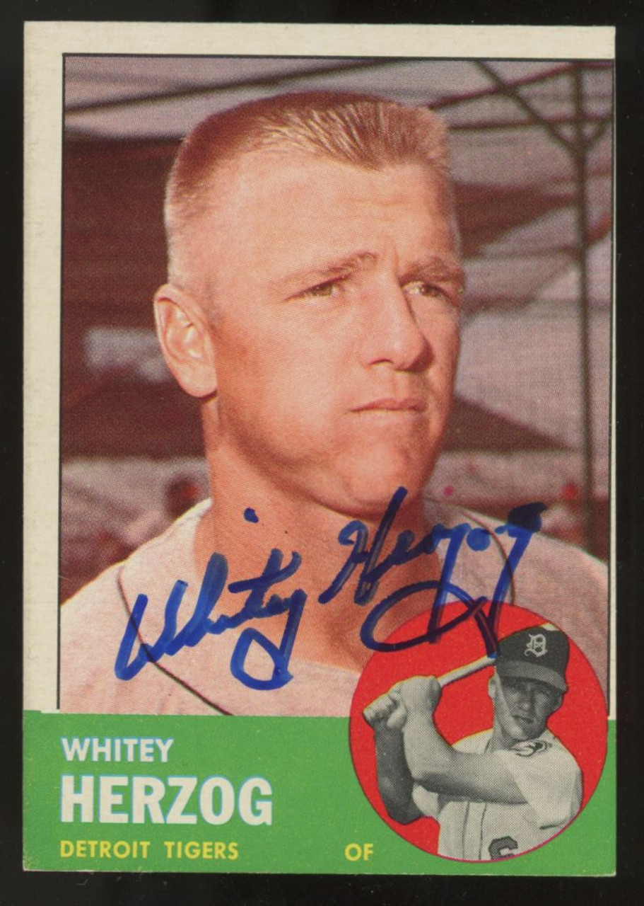 Whitey Herzog (Hall of Fame) Baseball Cards - muzejvojvodine.org.rs