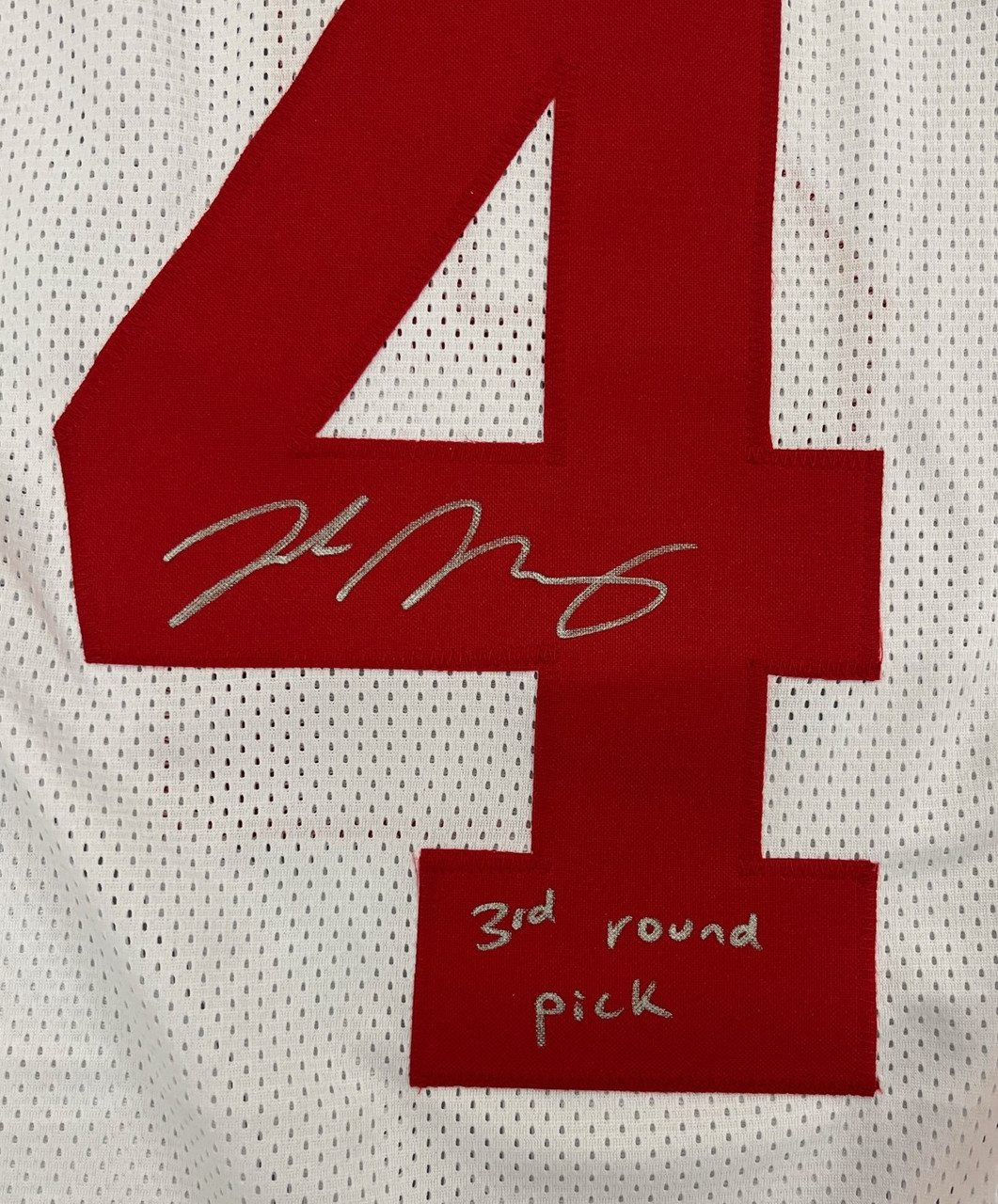 Jake Moody Signed Autographed San Francisco 49ers Jersey White