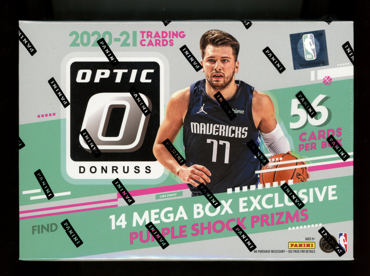 2020/21 Panini Donruss Optic Basketball Mega Box Purple Shock