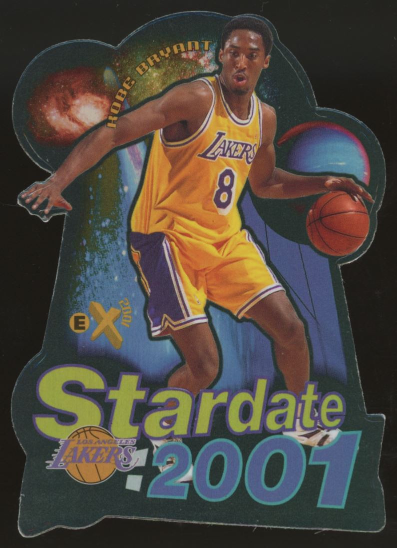 1997-98 E-X 2001 Kobe Bryant Stardate #3 NM-MT - Legends Fan Shop