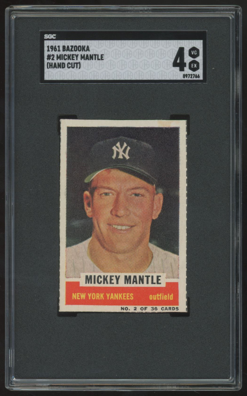 1961 Mickey Mantle Game Worn New York Yankees Jersey- Photo