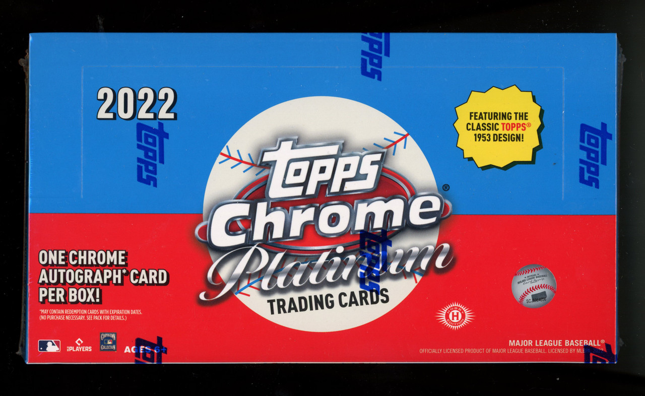  2022 Topps Chrome Platinum Anniversary Refractor Blue