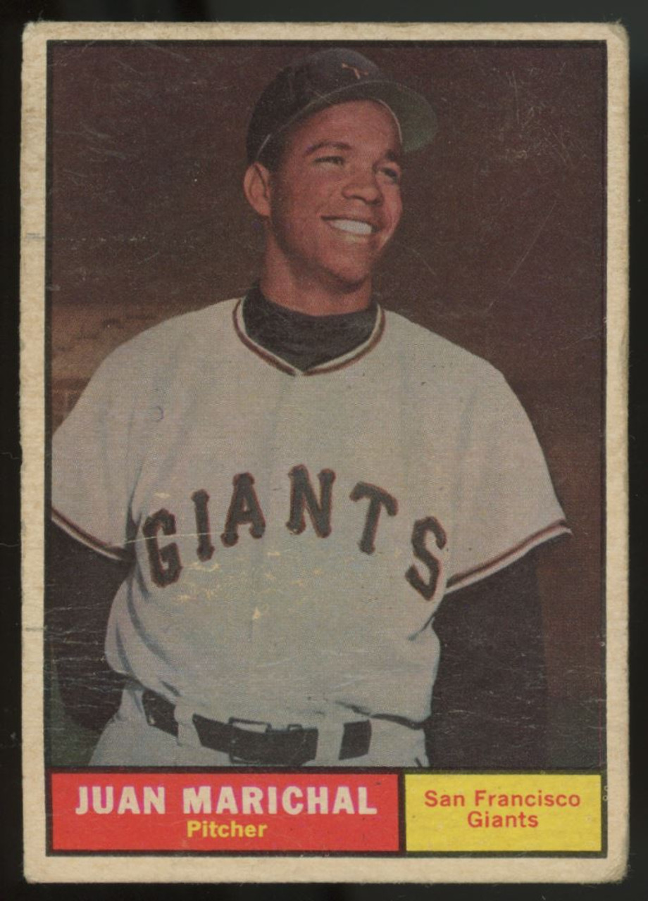 Autographed JUAN MARICHAL San Francisco Giants 1970 TOPPS Card