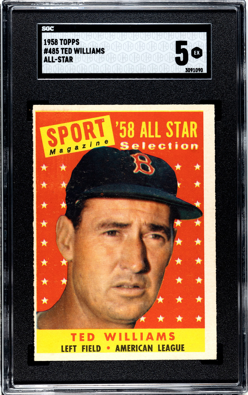 Ted Williams Sports Memorabilia