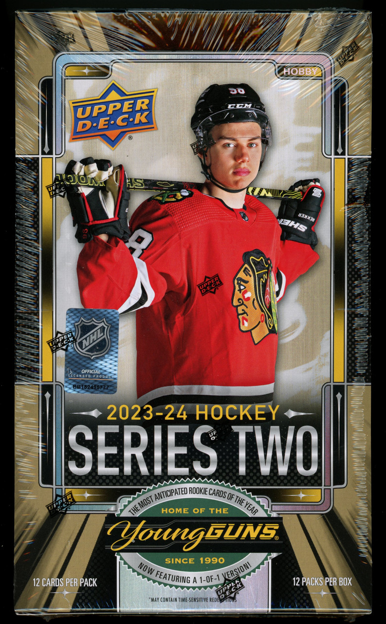 2023/24 Upper Deck Series 2 Hockey Hobby Box - Legends Fan Shop