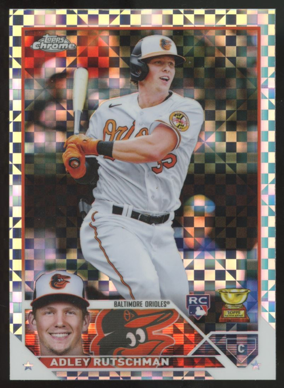 2023 Topps Chrome Adley Rutschman RC XFractor #1 - Legends Fan Shop