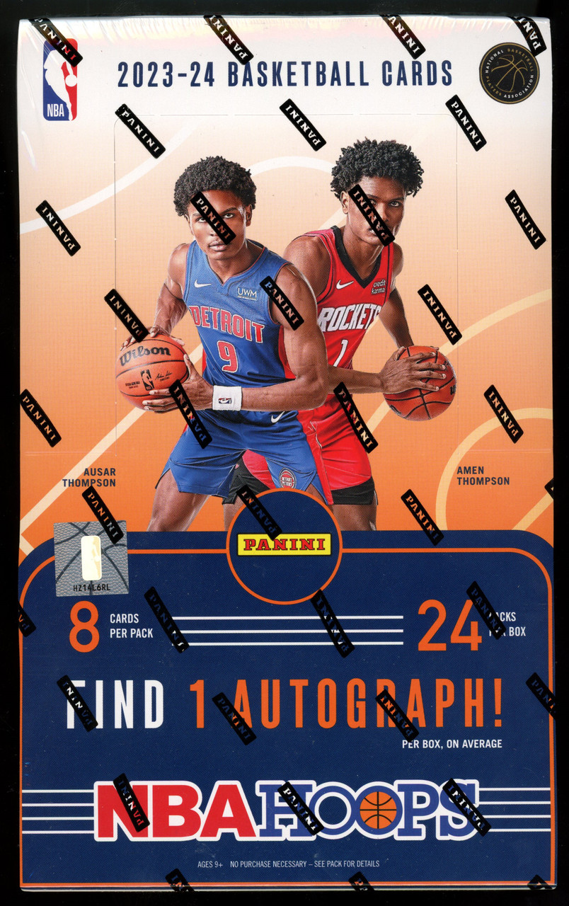 NBA 2023-24 Panini Hoops Hobby Box④HotSignatu - その他