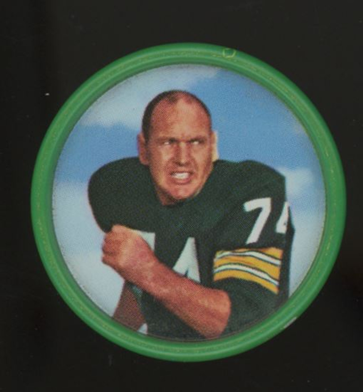 1962 Salada Junket Coins Henry Jordan 14 NM Legends Fan Shop 1962-salada-junket-coins-henry-jordan-14-nm-legends-fan-shop