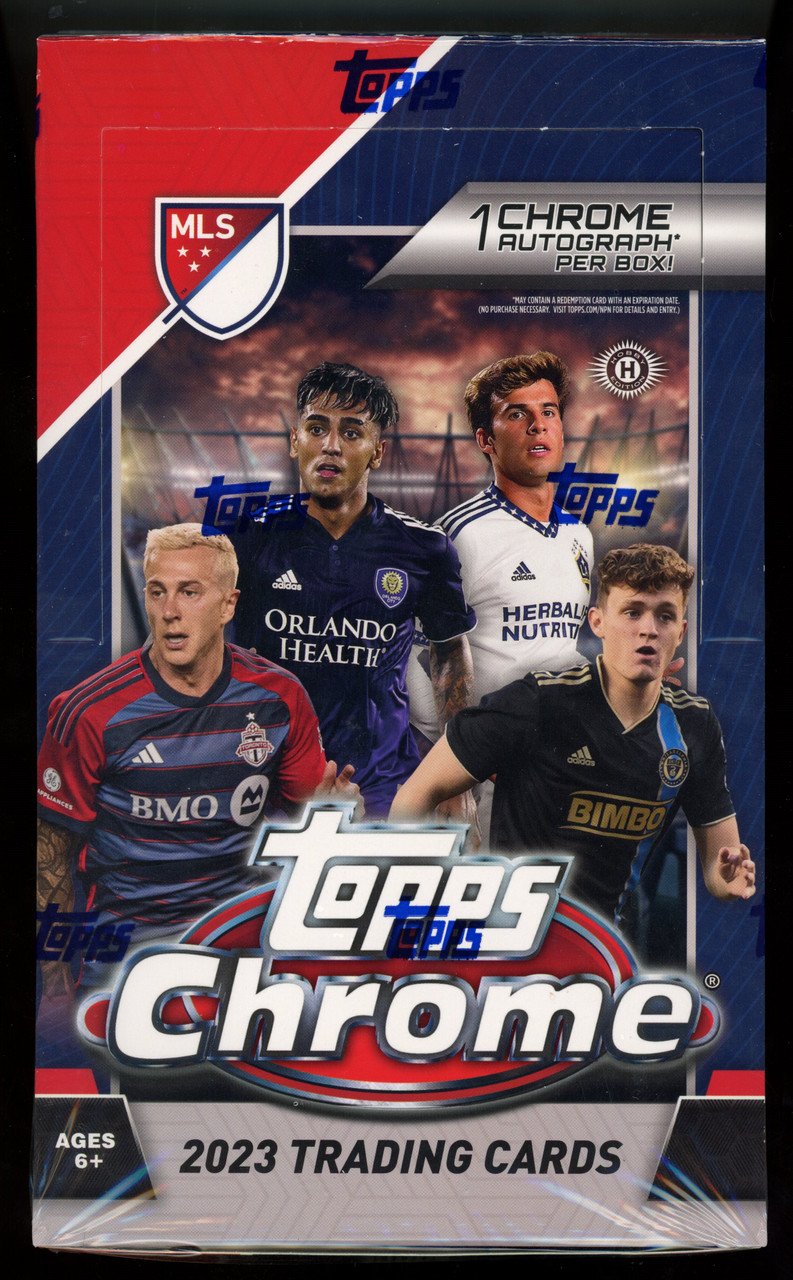 2023 Topps Chrome MLS Soccer Hobby Box