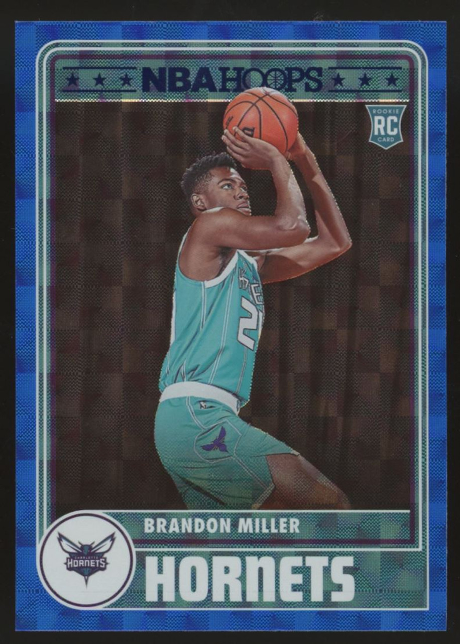 2023-24 Hoops Brandon Miller RC Tribute Asia Blue #284 - Legends