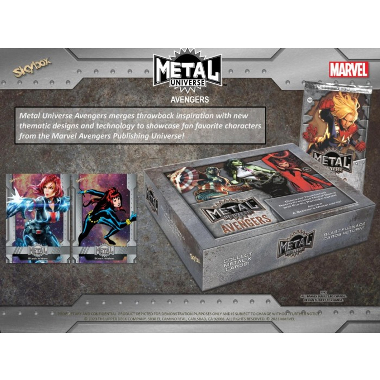 UPPER D·E·C·K　AVENGERS ENDGAME　新品未開封5パック Upper Deck Marvel Avengers Endgame 未開封BOX カード
