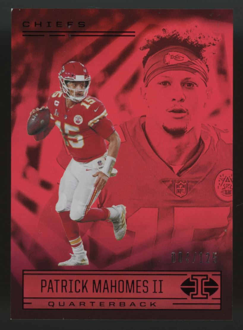 2021 Illusions Patrick Mahomes Red /125 24 Legends Fan Shop