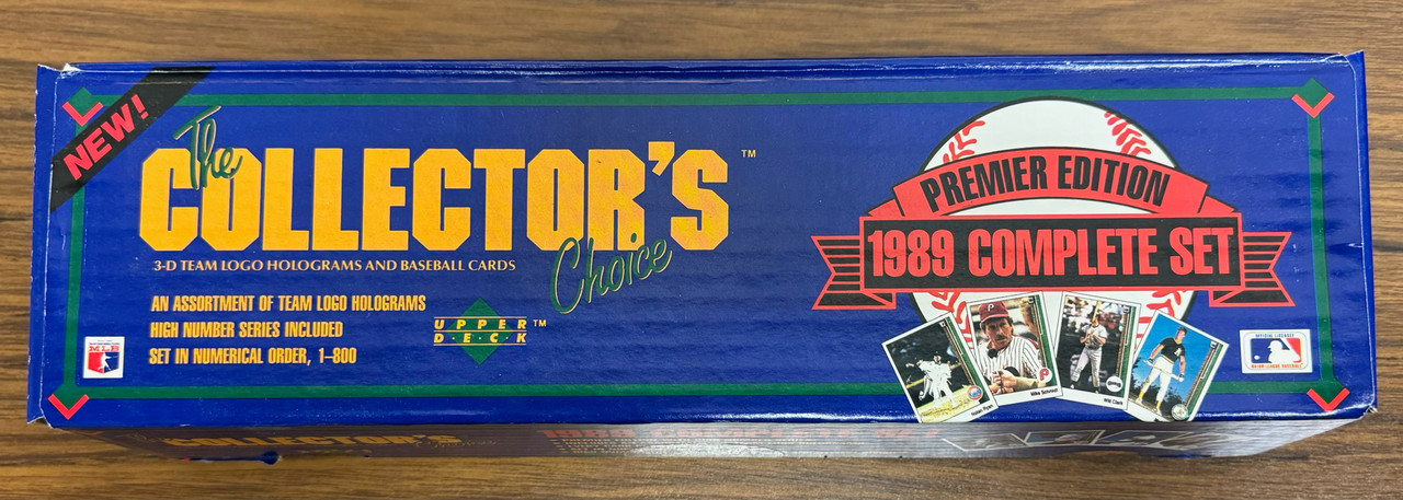 1989 Upper Deck Complete Factory Set Unsealed Ken Griffey Jr. RC