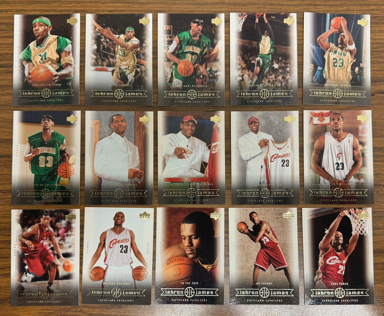 upper deck lebron james 2003