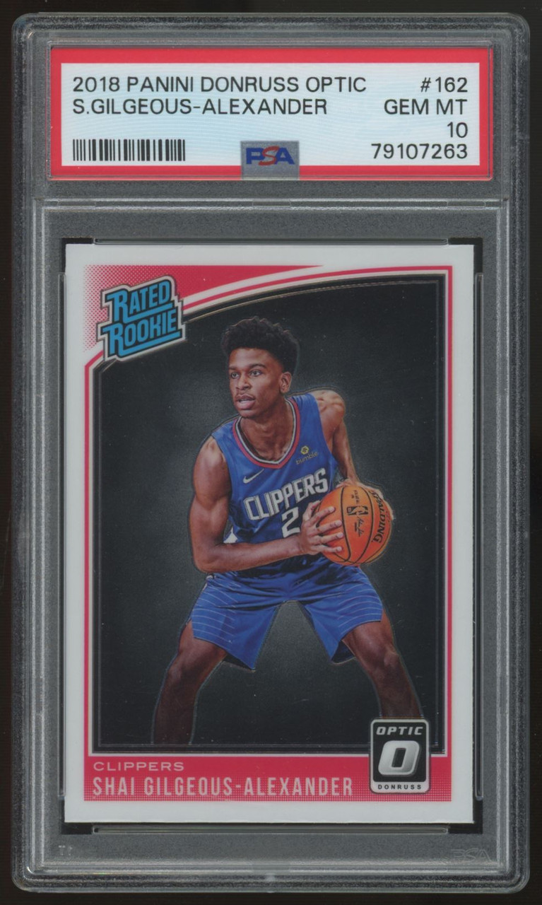 NEW在庫Shai Gilgeous Alexander 2018-19 Prizm RC Silver Prizm OKC Thunder Rookie Card SGA ルーキーカード Panini NBA その他