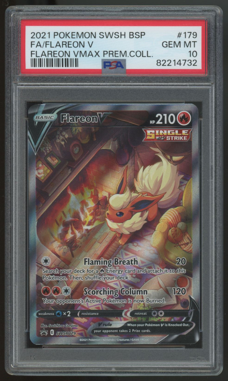 2021 ポケモンカード フレアリオンV PSA10