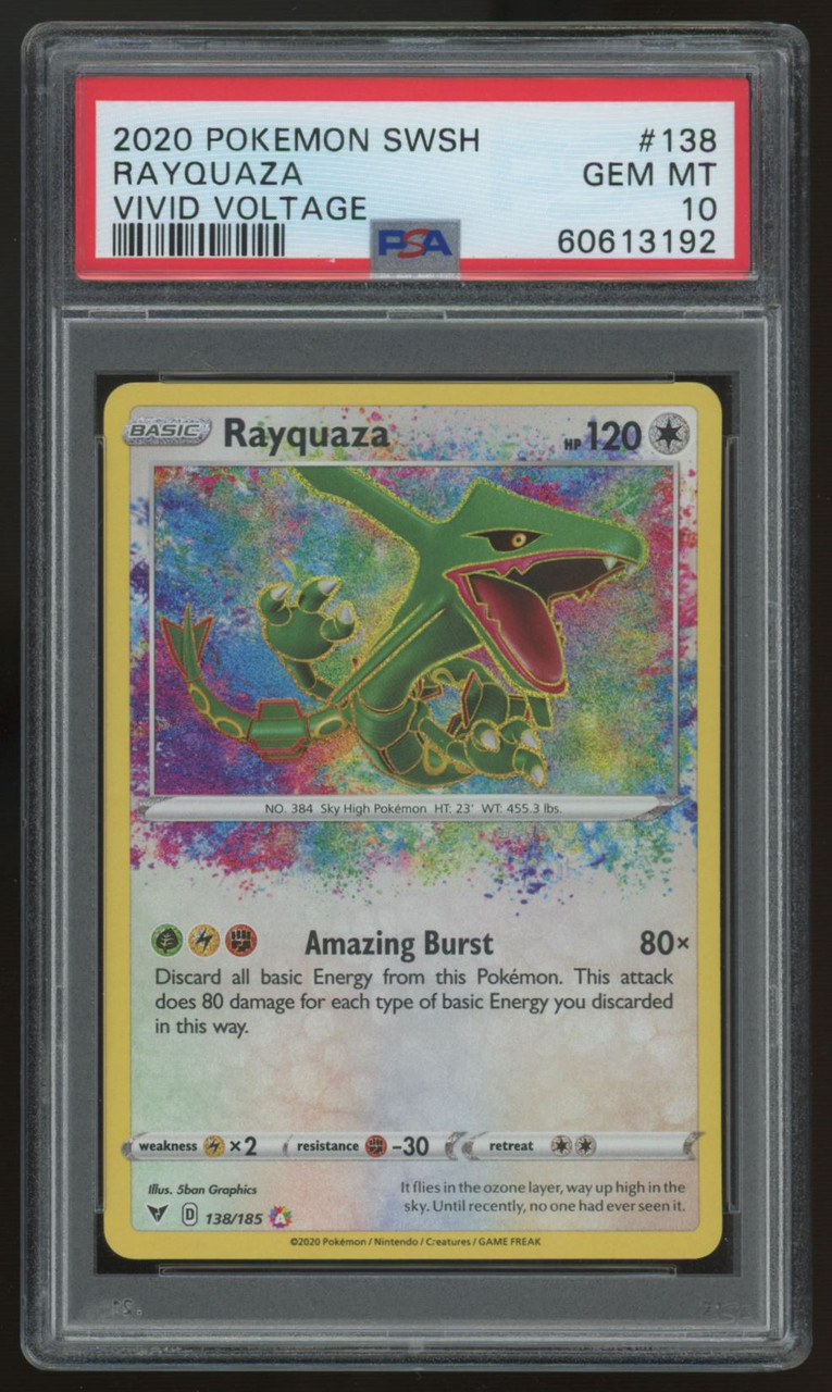 世界24枚 PSA8 レックウザ デルタ rayquaza アンリミ 10 世界24枚 PSA8 レックウザ デルタ rayquaza アンリミ 10 - メルカリ