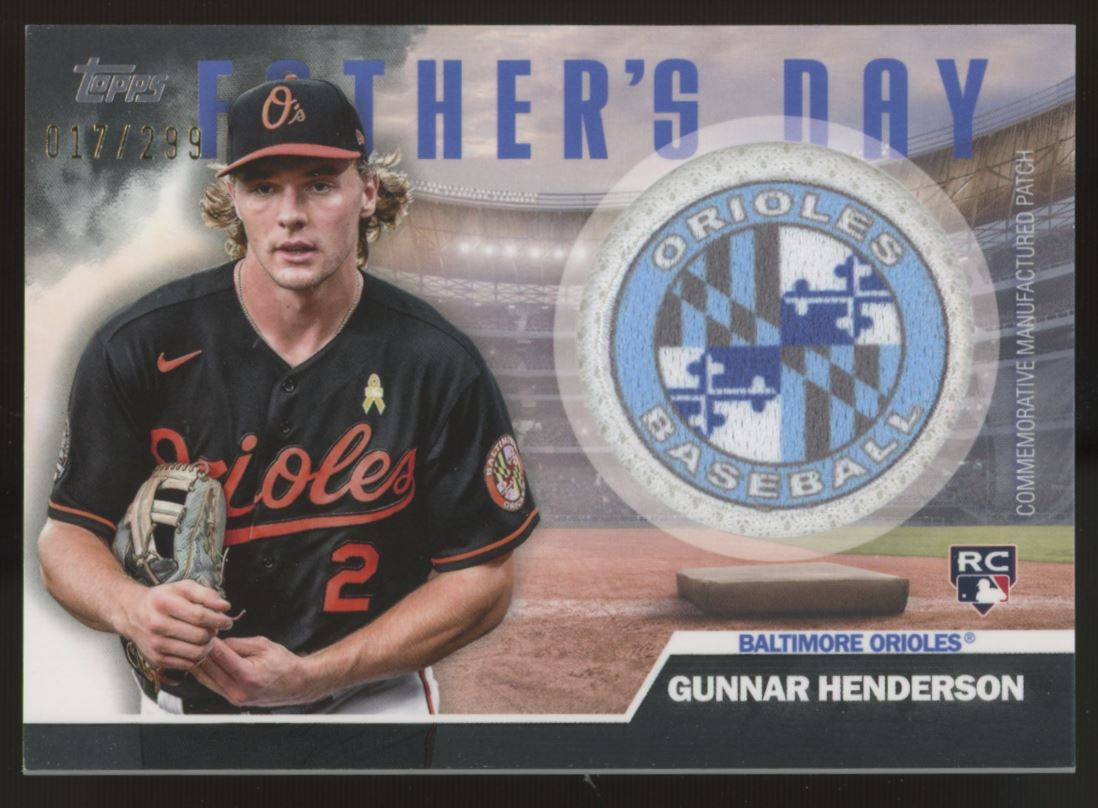 2023 Topps Tribute Gunnar Henderson ガナー・ヘンダーソン 直書き 