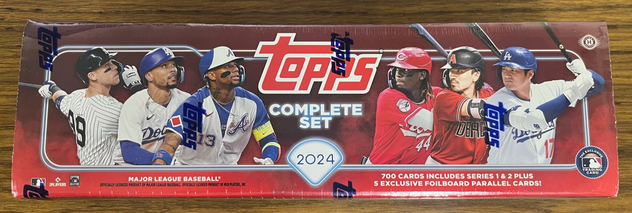 【新品未開封】Topps Complete Set 2024 MLB Amazon.com: 2024 Topps Baseball Complete Set Factory Sealed