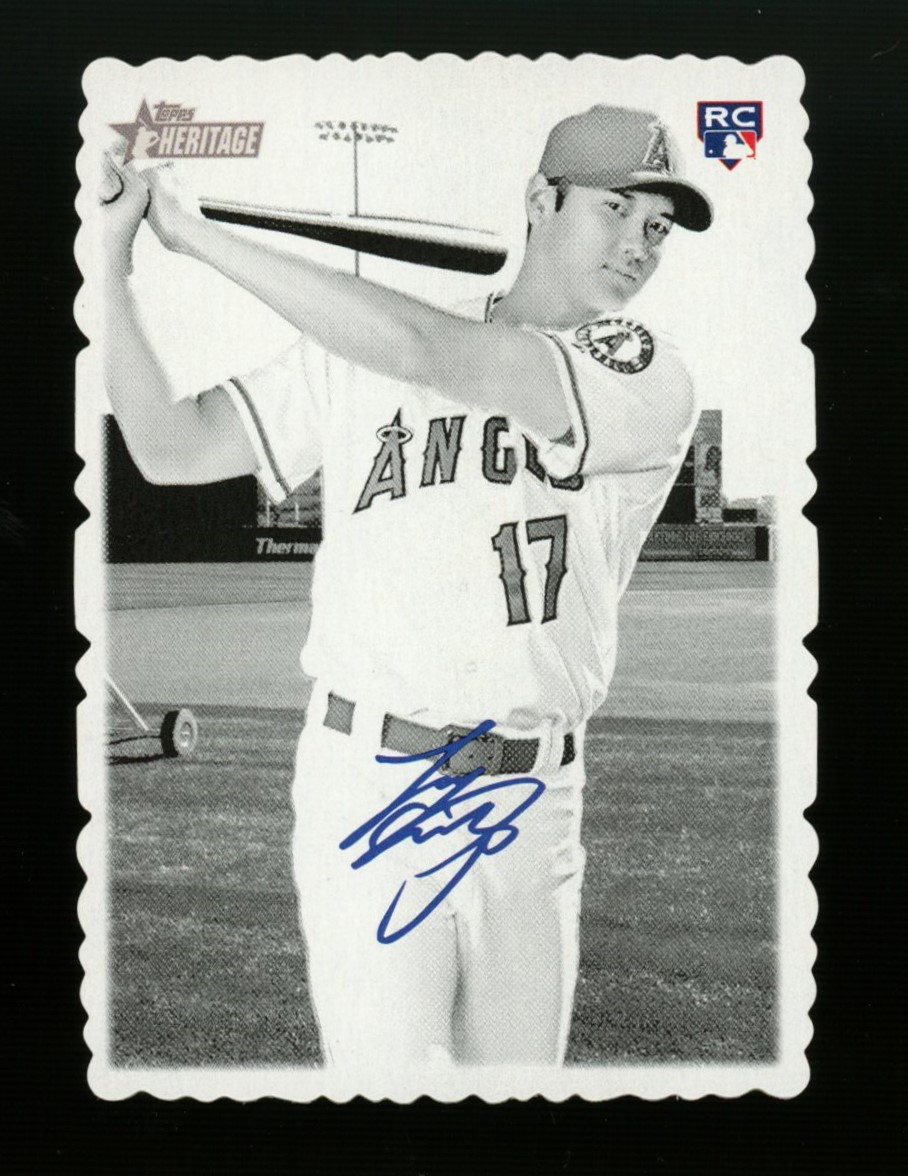 2018 Topps Heritage Shohei Ohtani 大谷翔平 RC Angels
