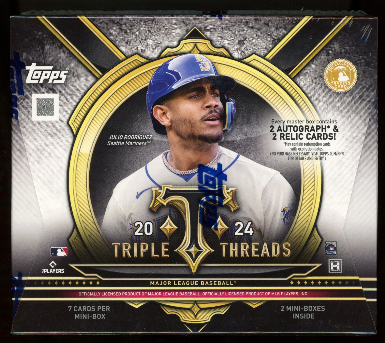 2024 Topps Triple Threads Baseball Hobby Box - Legends Fan Shop