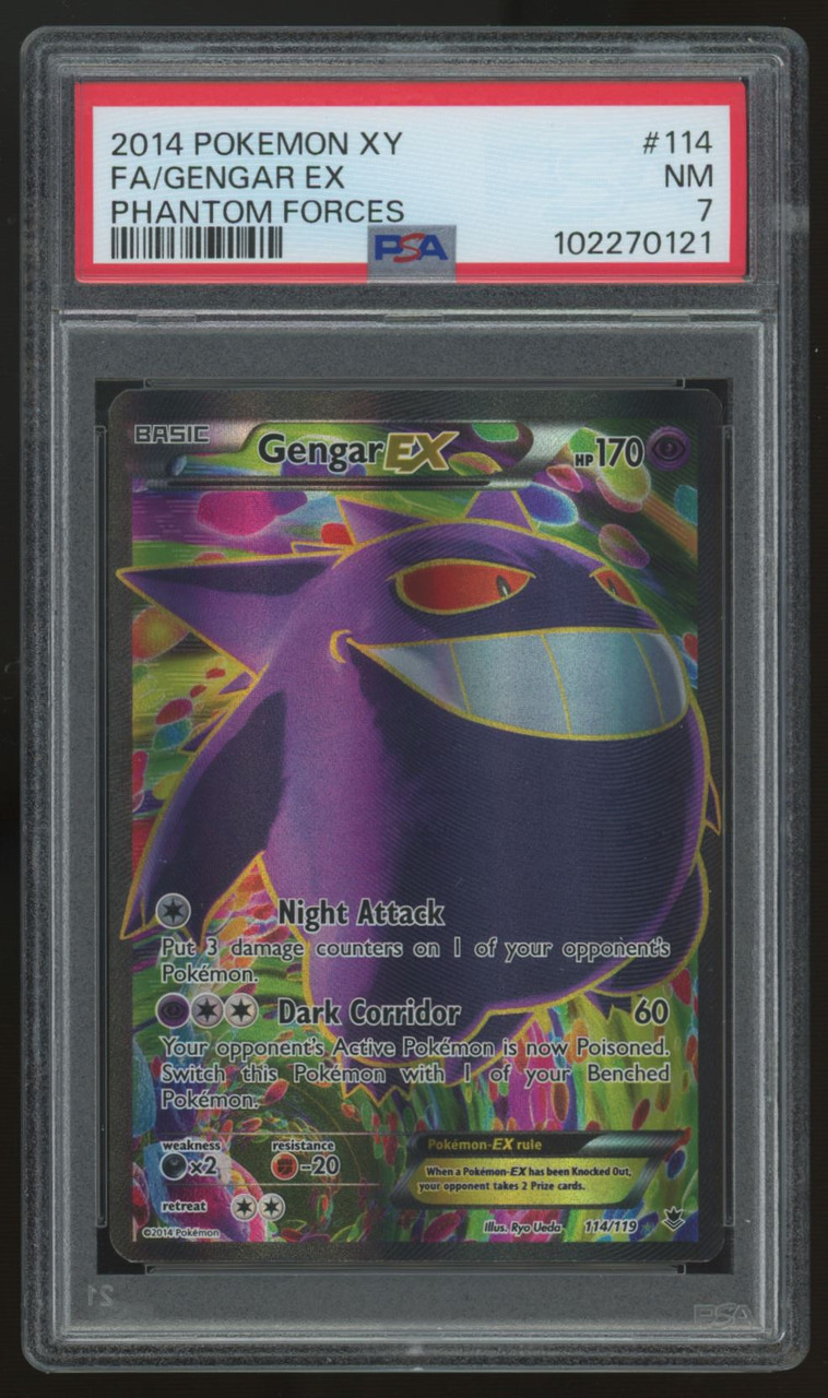 M Gengar EX 2014 プロモーションカード PSA 7 a10dd40c-ab78-474b-aa8d-
