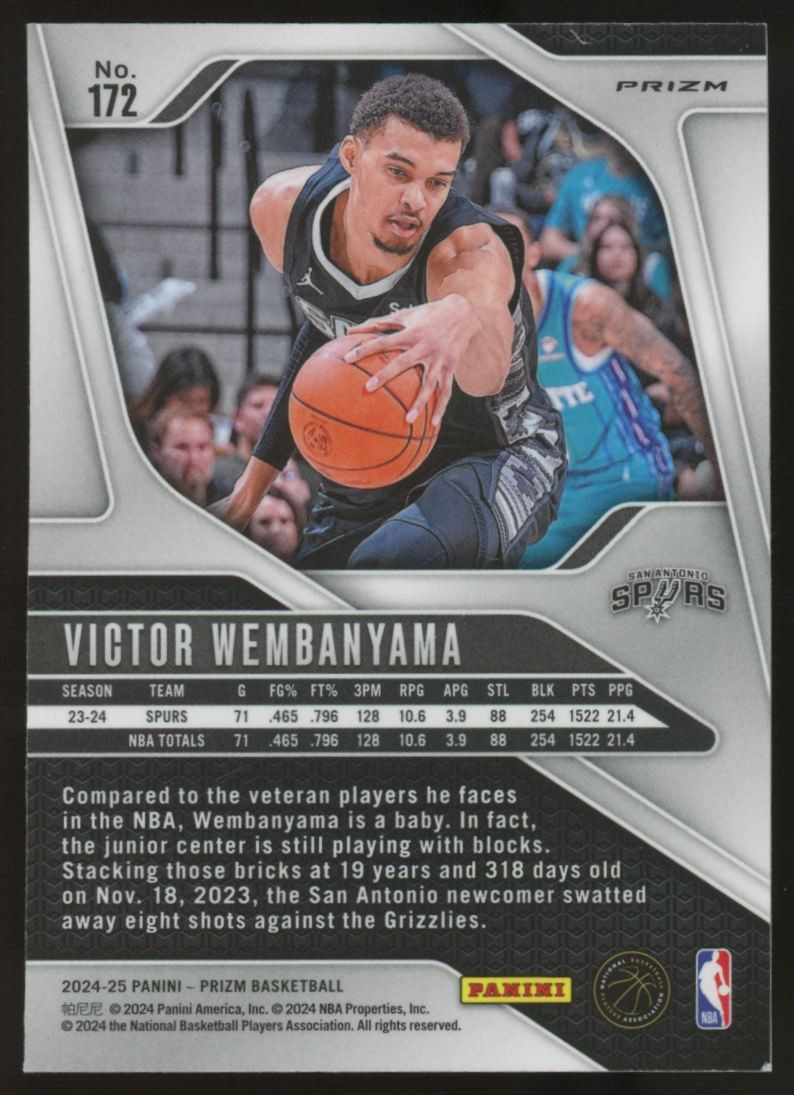 VICTOR WEMBANYAMA RC ウェンバンヤマ REFRACTOR 【公式通販】