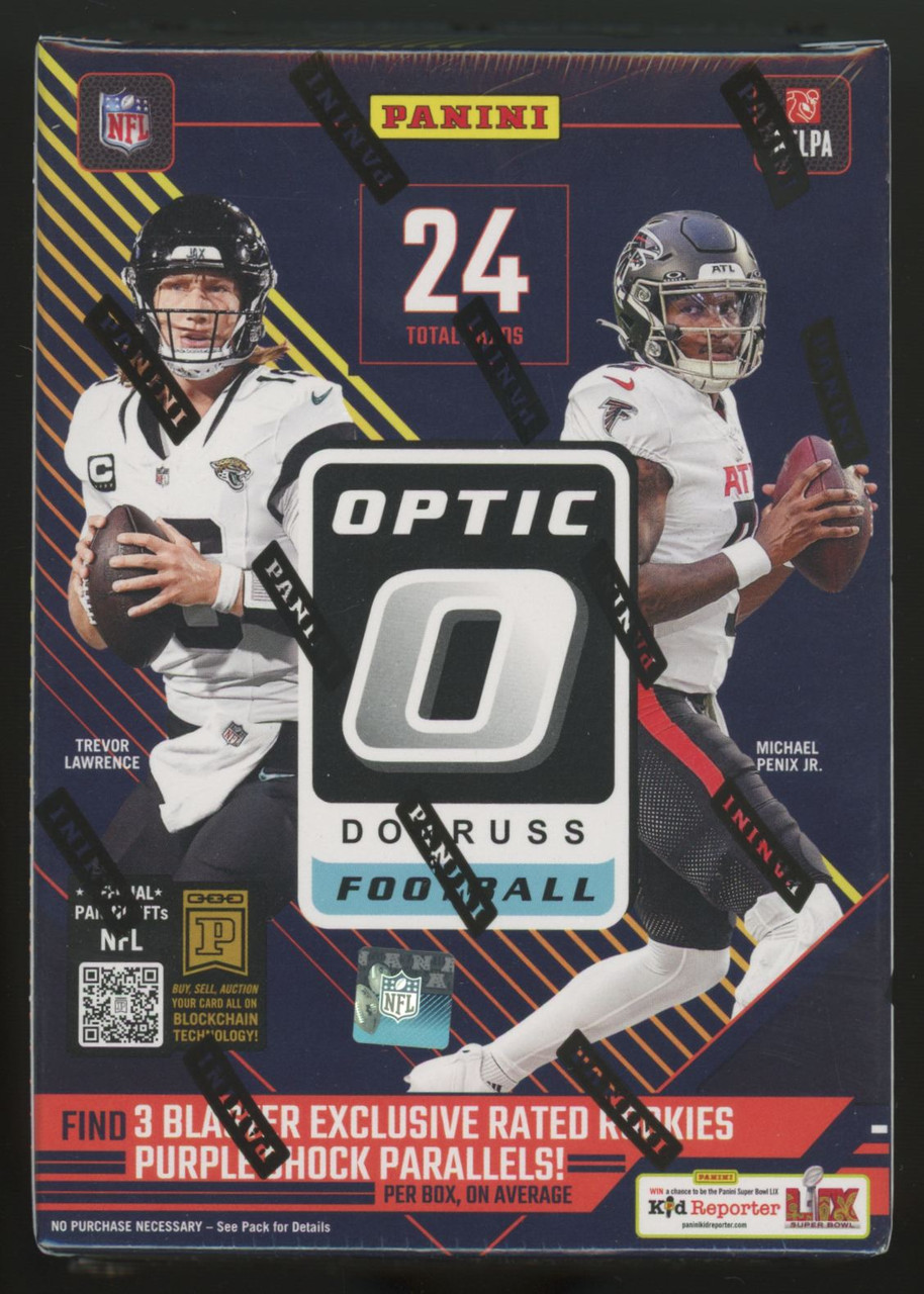 2024 Panini Donruss Optic Football Blaster Box (Purple Shock