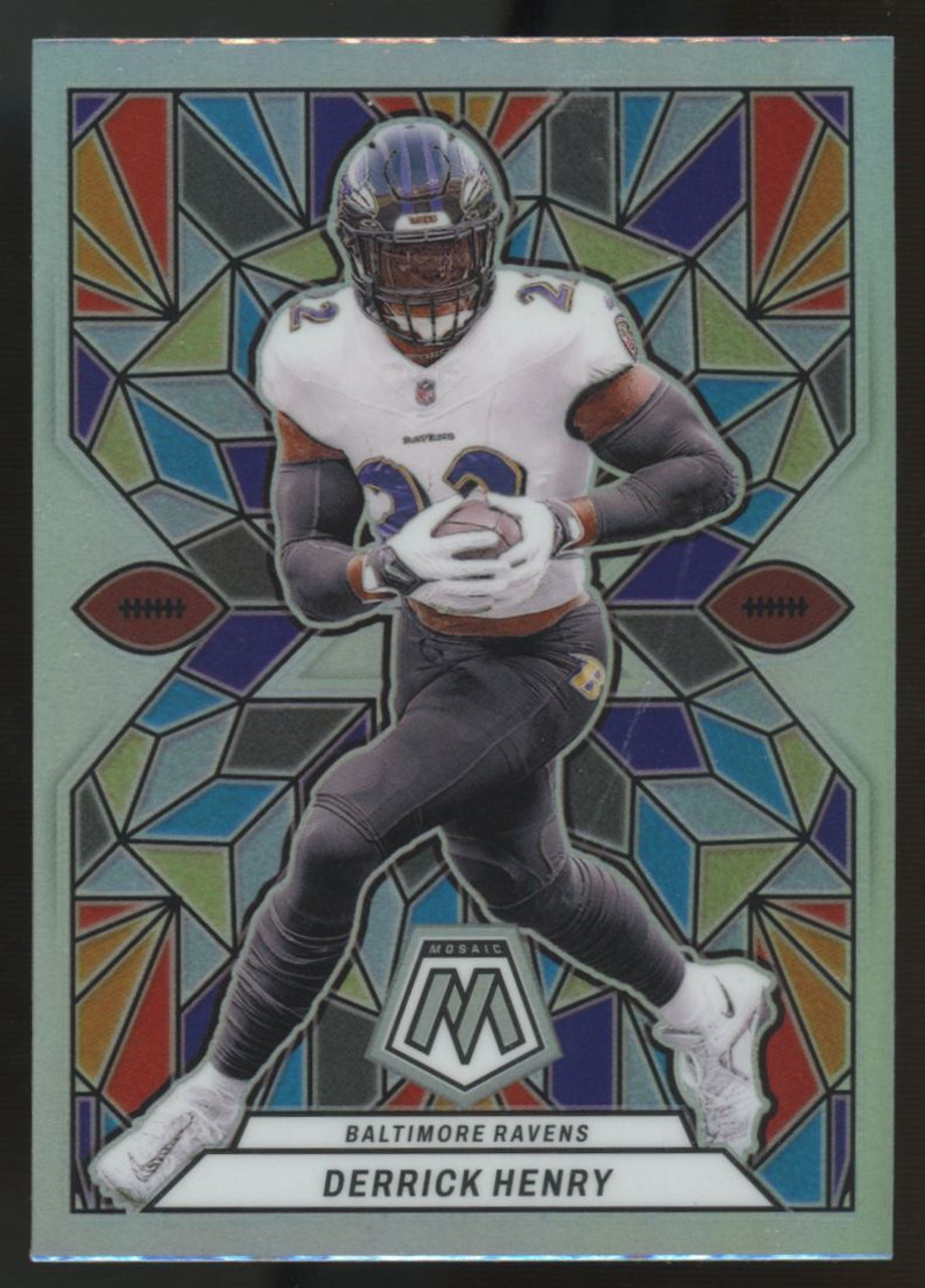 2024 Panini Mosaic Derrick Henry Stained Glass SSP #SG-13