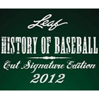 2012 Leaf History of Baseball Hobby Box Legends Fan Shop
