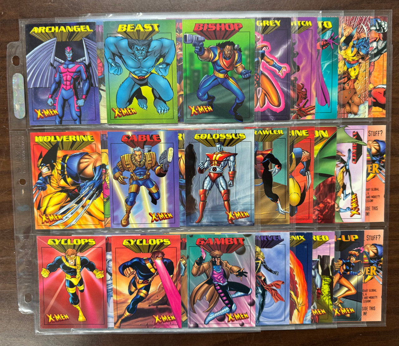 1997 SkyBox Fleer Marvel X-Men 97' Complete Set (50) NM