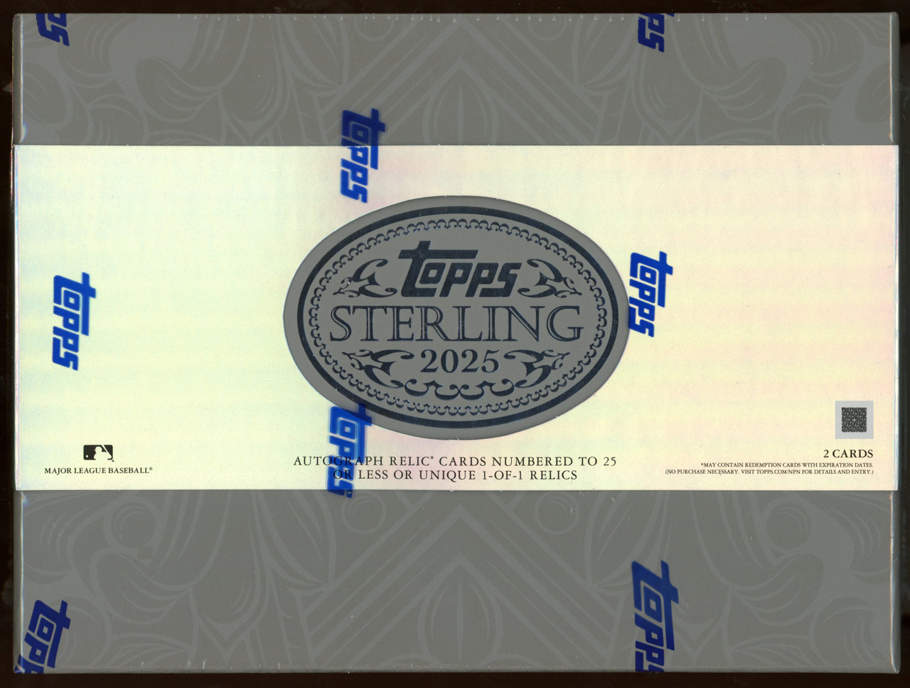 2025 Topps Sterling Baseball Hobby Box 帽子 2025 Topps Sterling