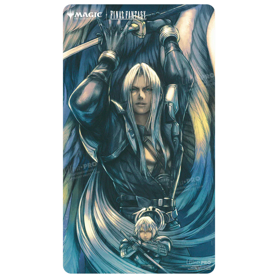 MTG ultra pro 威名のソルジャー、セフィロス 両面プレイマット Ultra