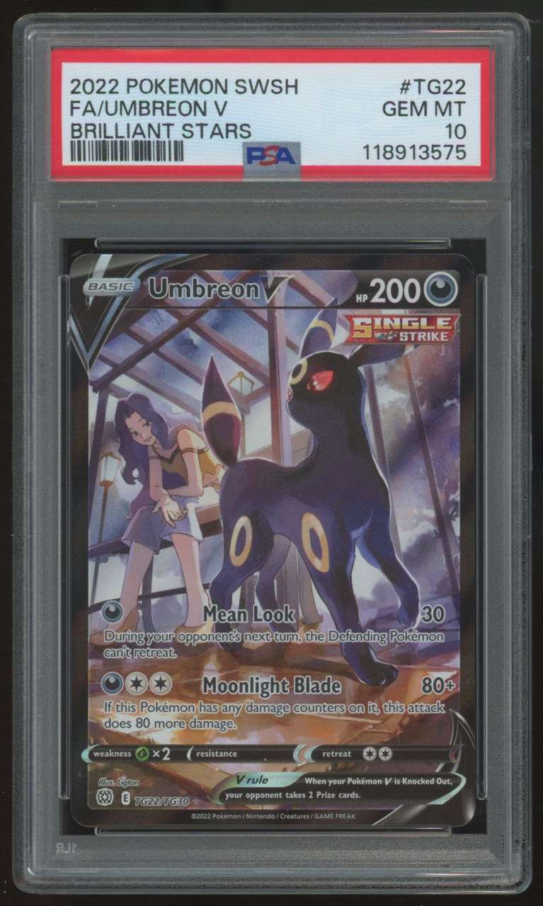 UMBREON V PSA10 Umbreon V PSA 10 フルアート 🌑 PSA 10 Umbreon V