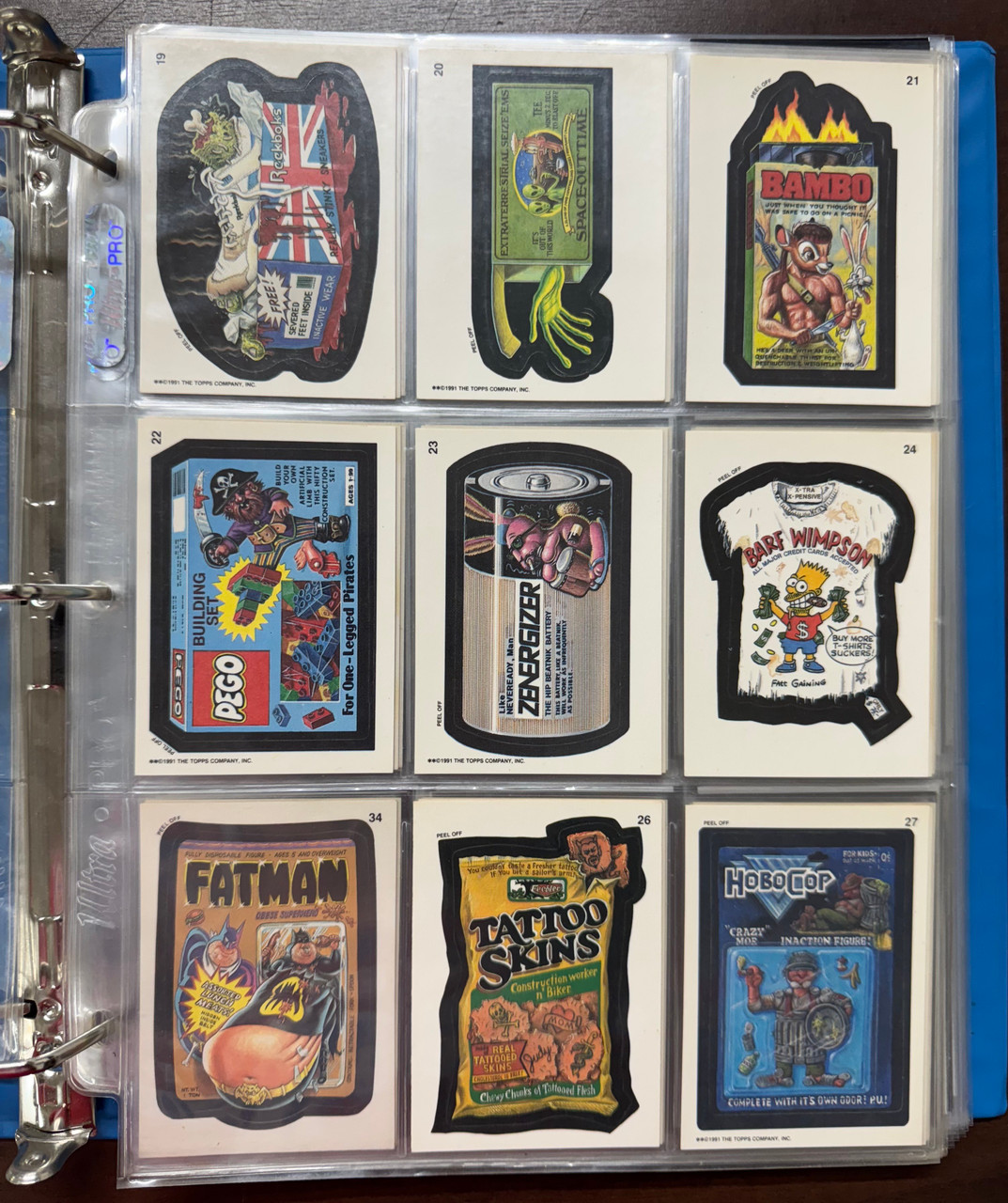 Topps Wacky Packages Card Sets, 1991, 2008 Series 1, 2018 Go To