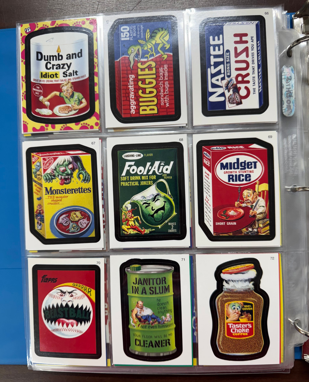 Topps Wacky Packages Card Sets, 1991, 2008 Series 1, 2018 Go To