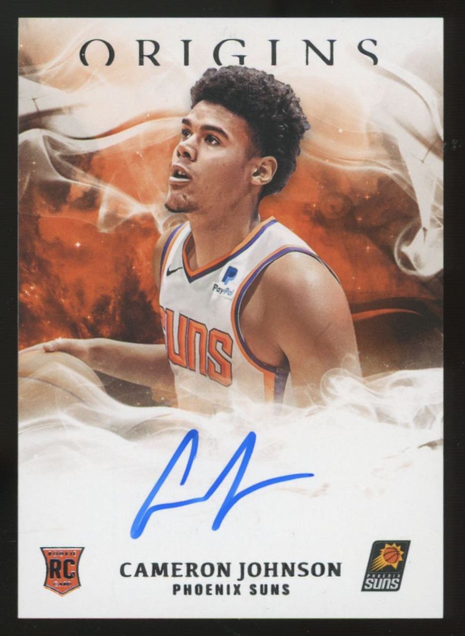 その他 Cameron Johnson rookie auto RC 🔥CAMERON JOHNSON 2019-20 PANINI ORIGINS RPA ROOKIE CARD