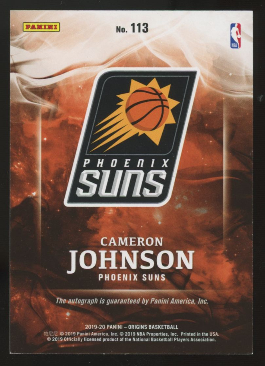 2019-20 Panini Origins Cameron Johnson RC Auto #113