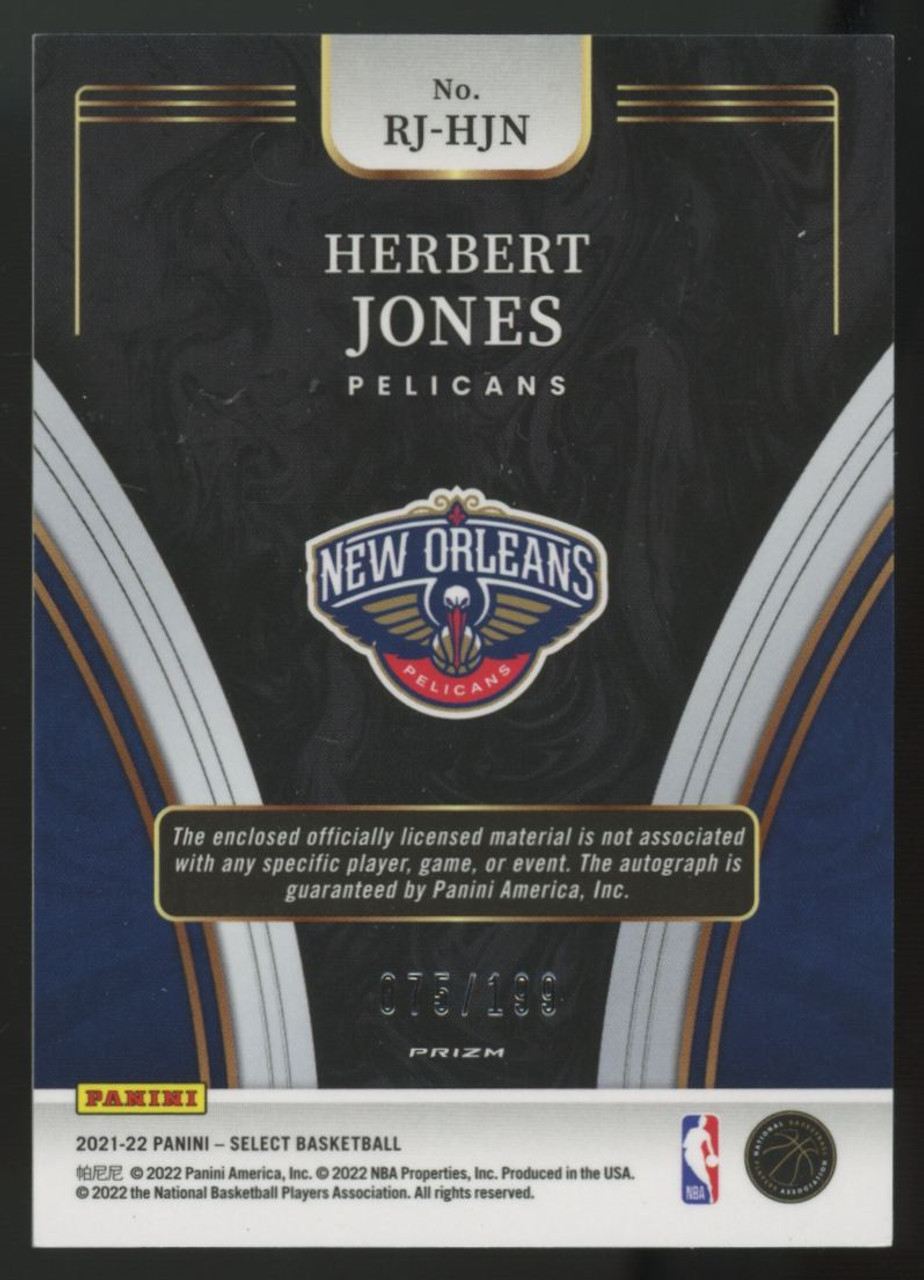 その他 21-22 NBA select Herbert Jones RC 2021-22 Panini Select Basketball Herbert Jones | eBay