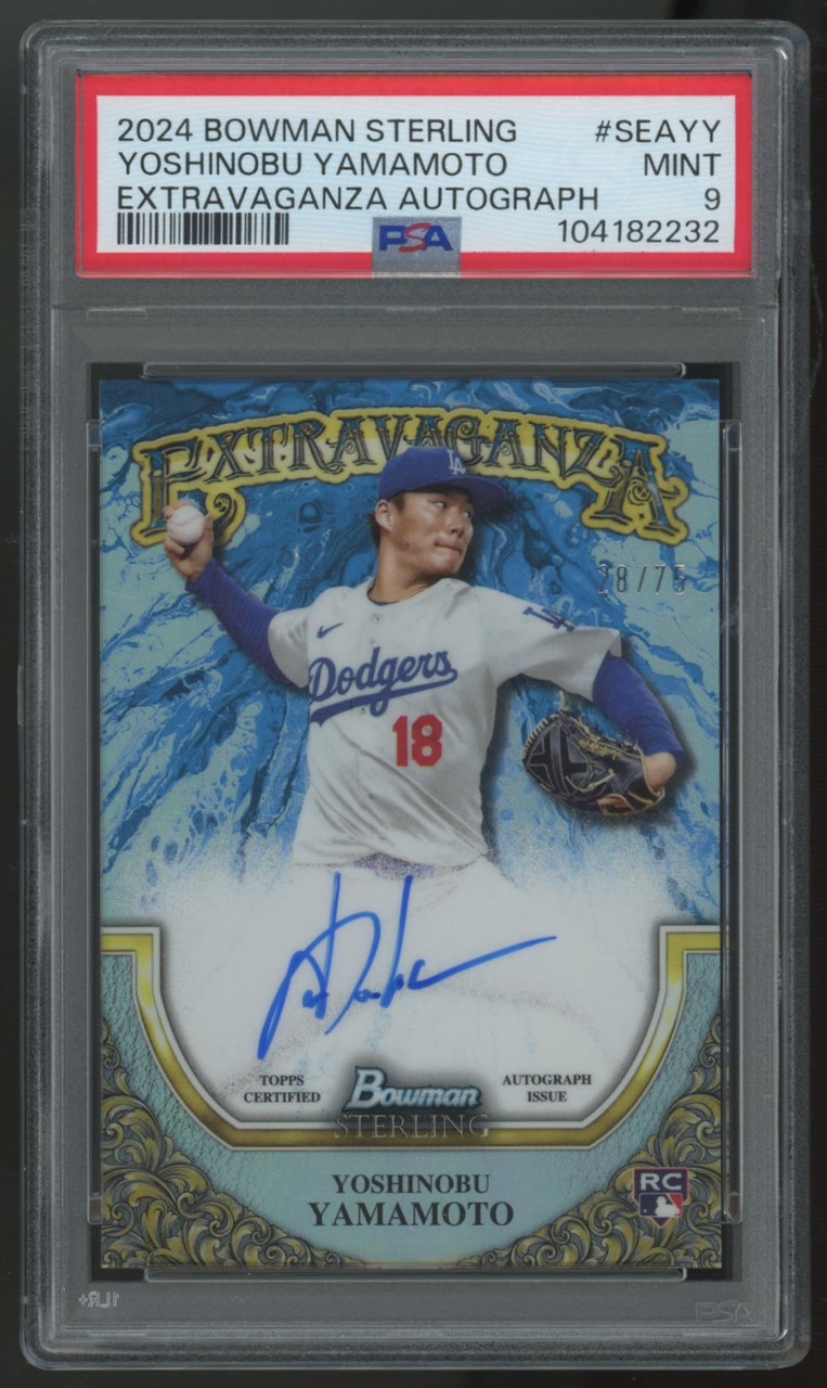 Topps - 25枚限定 Bowman Sterling 山本由伸 PSA 9 Topps - 25枚限定 Bowman Sterling 山本由伸 PSA 9 $_57.PNG