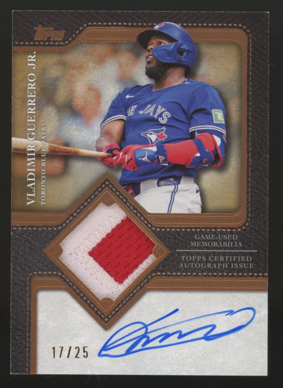 99枚限定 Vladimir Guerrero Jr Patch auto RC 2025 Topps Series Two Vladimir Guerrero Jr. Bronze Flagship