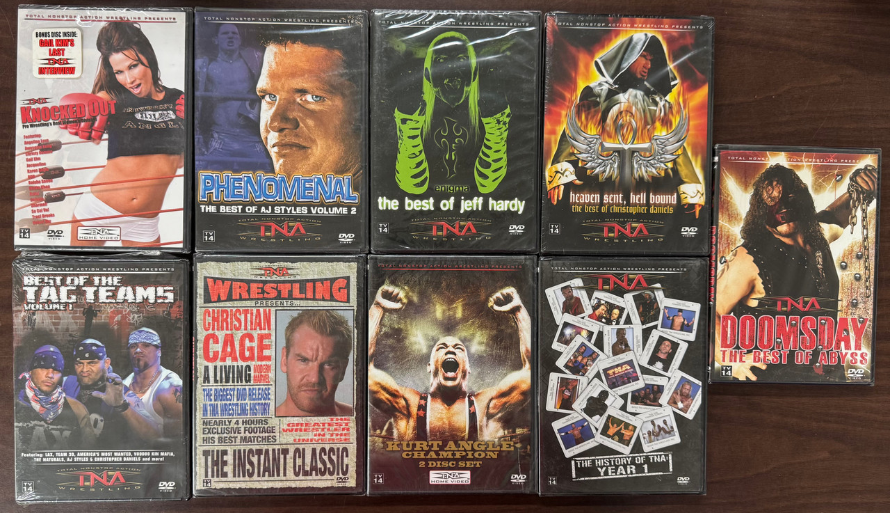 TNA AJ STYLES （AJスタイルズ）DVD COLLECTION Breaking: 12-Hour AJ STYLES DVD Collection To Be Released by