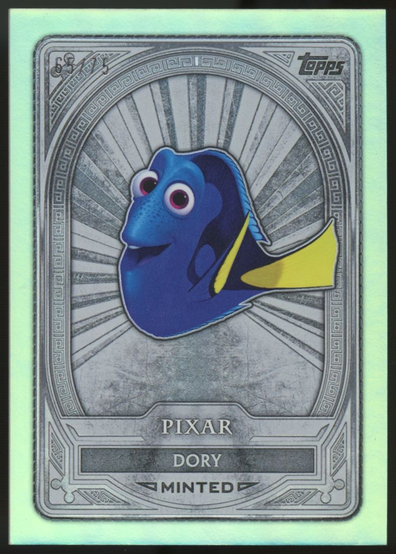 2025 Topps Disney Mint Dory Mint Green Foil /75 #53 - Legends Fan Shop