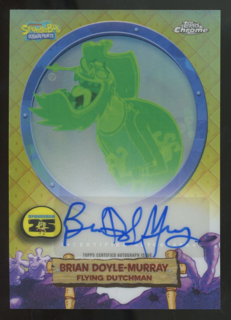 2025 Topps Chrome Spongebob Flying Dutchman/Brian Doyle-Murray