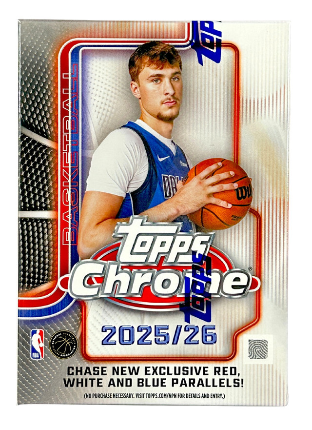 2025/26 Topps Chrome Basketball Blaster Box - Legends Fan Shop