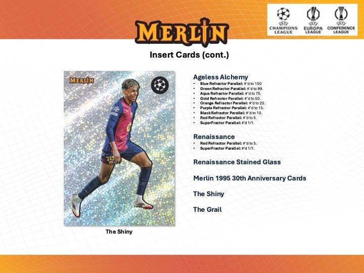 2024/25 Topps UEFA Club Competitions Merlin Chrome Soccer Hobby