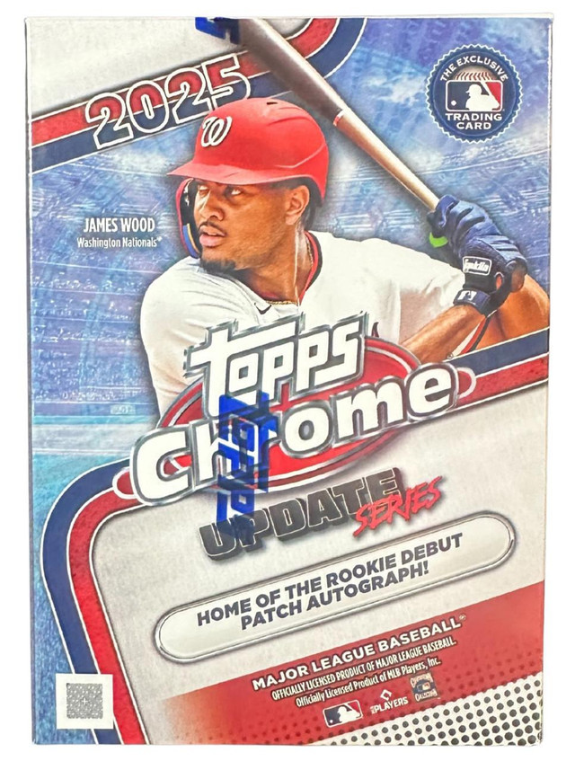 2025 Topps Chrome Update Series Baseball Blaster Box - Legends Fan