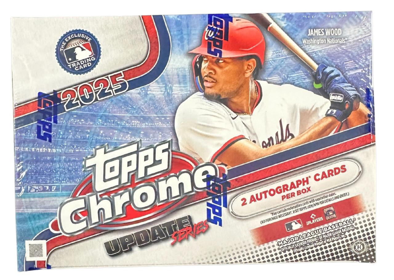 2025 Topps Chrome Update Series Baseball Breaker's Delight Box